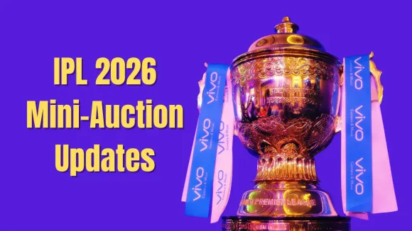 IPL 2026 Mini Auction Updates: BCCI Adds 10 New Players at Last Minute