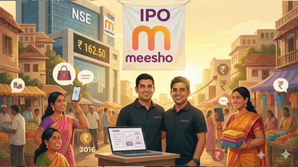 Meesho IPO Listing: How 2 IIT Delhi Founders Built a ₹77,000 Crore Blockbuster Company