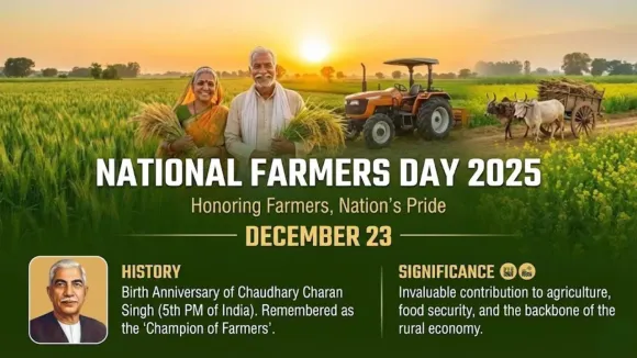 National Farmers Day 2025: History, Significance and Farmers’ Struggles
