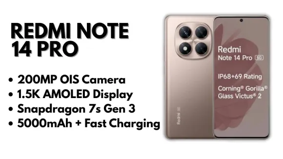 Xiaomi Redmi Note 14 Pro 5G Launched in India: Price and Specs