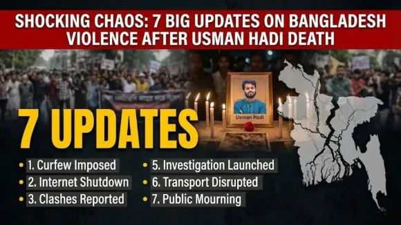Shocking Chaos: 7 Big Updates on Bangladesh Violence After Usman Hadi Death