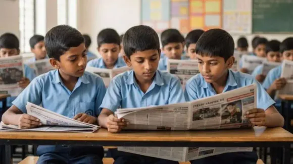 UP Government Makes Newspaper Reading Mandatory in Schools to Reduce Screen Time