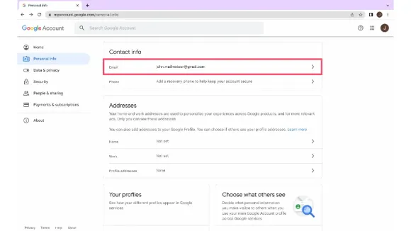 Gmail Username Change Update