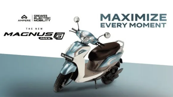 Ampere Magnus G Max Electric Scooter has Been Launched in India