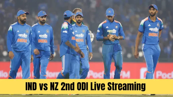IND vs NZ 2nd ODI Live Streaming: When & Where to Watch & Playing XI