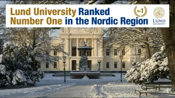 Lund University Ranked Number One in the Nordic Region in QS Europe 2026 Rankings