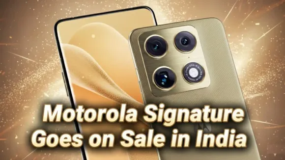 Motorola Signature Goes on Sale in India: Price, Offers, Specs & Why It’s a True Flagship Killer