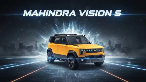 Mahindra Vision S Diesel Automatic Spied: Boxy Sub-4m SUV With Panoramic Sunroof Coming Soon