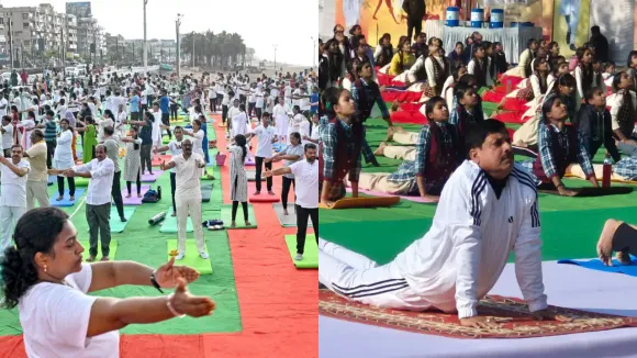 Swami Vivekananda Jayanti 2026: Youth Day Celebrated with Mass Surya Namaskar in Bhopal