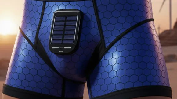 Solar Panel Underwear: Wearable Technology That Can Charge Your Mobile at Office