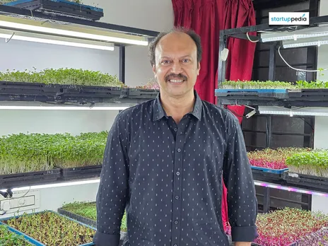 Kerala Man Quits Banking Job And Starts Growing Microgreens In His House