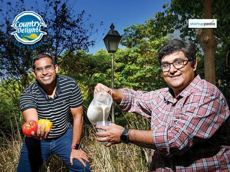  Chakradhar Gade and Nitin Kaushal  - Co-founders of Country Delight