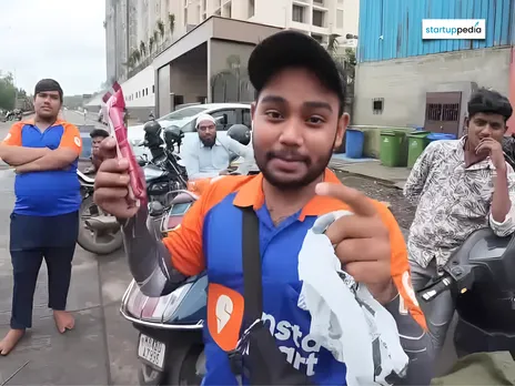 Swiggy Instamart Delivery Partner Raises Complaint