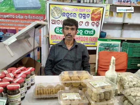Manas Ranjan Das, founder of Ritanjali Mushroom (named after his wife, Ritanjali Das)