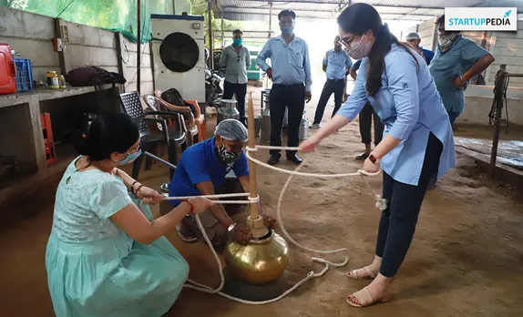 Studied law in London, this woman returned to her failing family dairy business and revived it - now sells milk to Amul and is profitable.