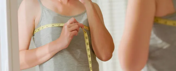 uneven breast