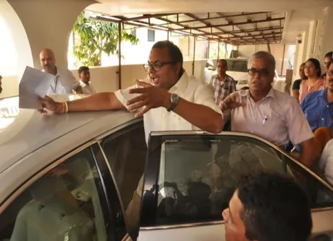 முடிவுக்கு வந்த 7 மணி நேர 'ஏழரை'.... கைதாகிறாரா கார்த்தி சிதம்பரம்?