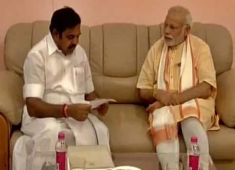 அரசியல் குறித்து ஒன்றும் பேசவில்லை: முதல்வர் பழனிசாமி