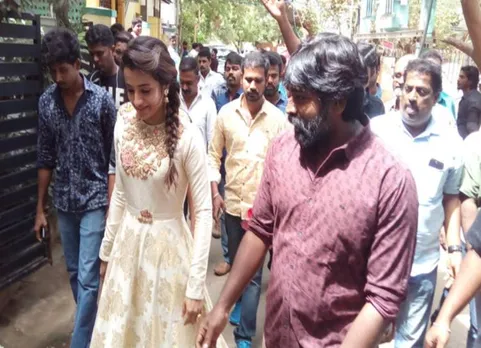 தொடங்கியது விஜய் சேதுபதி - த்ரிஷா கூட்டணியின் '96'