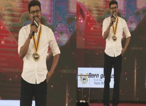காப்பியடித்து அந்த நிகழ்ச்சியில் பேசினாரா விஜய்? வைரலாகும் வீடியோ!