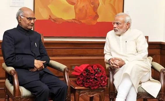 prasident election - ram-nath-kovind-with modi