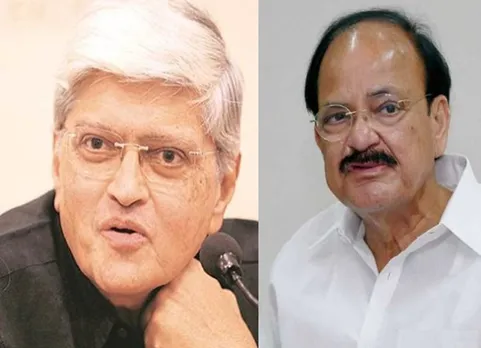 வெங்கையா நாயுடு, கோபால கிருஷ்ண காந்தி இன்று வேட்புமனு தாக்கல்