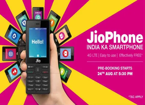 ஜியோபோன், Reliance Jio, JioPhone, Smartphones,