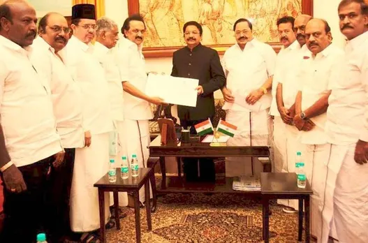 m.k.stalin, dmk, governor vidyasagar rao, tamilnadu legislative assembly, speaker dhanapal, cm edappadi palaniswami, m.k.stalin accuses governor vidyasagar rao