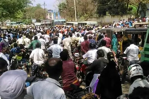 jactto-geo protest, government employee arrest for defaming judge, tirunelveli government employee arrested