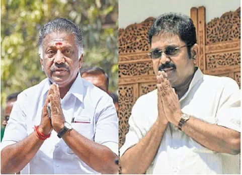 வீடியோ: மதுரை விமான நிலையத்தில் ஓ.பி.எஸ்.க்கு எதிர்ப்பு தெரிவித்த டி.டி.வி. ஆதரவாளர்கள்: கடும் தள்ளுமுள்ளு