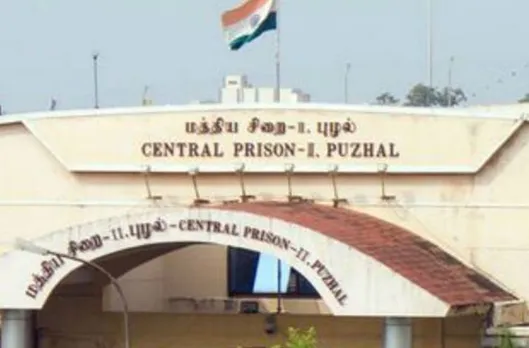 BJP, petrol bomb, puzhal jail, bjp office bearer