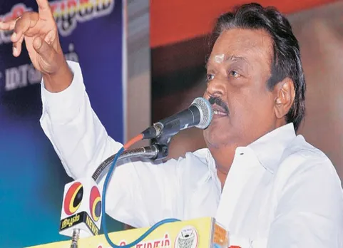 தமிழகம் நன்றாக இருக்க திமுக, அதிமுகவுக்கு வாக்களிக்க கூடாது - விஜயகாந்த்!