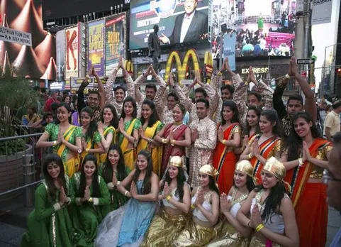 , Diwali lights up New York's Times Square, Diwali, New York, Times Square,