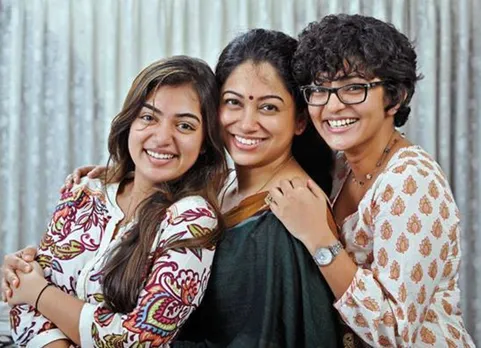 anjali menon, parvathy nair, nazriya