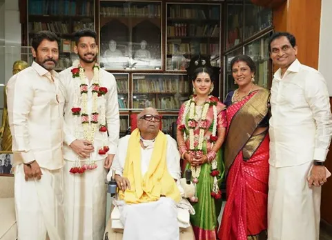 karunanidhi - grandson marrage