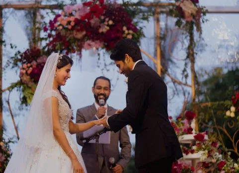 நாக சைதன்யா - சமந்தா திருமணம்! வாழ்த்து தெரிவித்த திரை நட்சத்திரங்கள்!