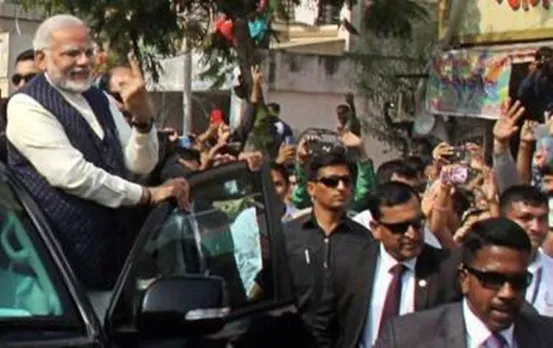 PM Narendra Modi, Gujarat Assembly Elections 2017, Polling, PM Narendra Modi Road Show on Election Day, Indian National Congress, BJP, P.Chidambaram, Randeep Singh Surjewala