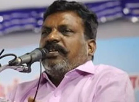 thol.thirumavalavan, hindu temple, buddhist, tiruppur, gopinath, vihara, babri masjid demolition, vck, dmk, mk stalin