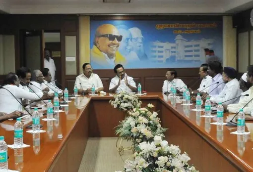 dmk all party meet.,.