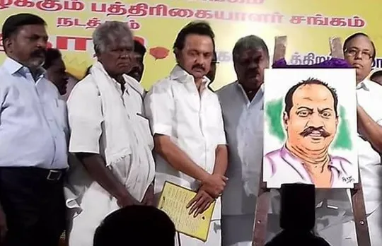 Gnani Sankaran, Writer, Journalists, MK Stalin