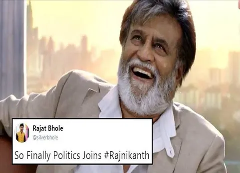 ”டியர் பாலிடிக்ஸ்! ஹாப்பி ரஜினிகாந்த் டூ யு”: தெறிக்கவிட்ட நெட்டிசன்கள்