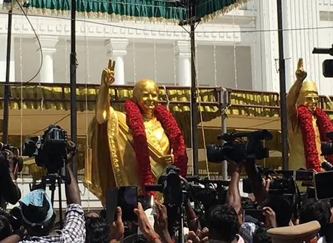 jeyalalitha statue opening