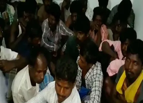 ஆந்திராவில் 80க்கும் மேற்பட்ட தமிழர்கள் நள்ளிரவில் கைது!
