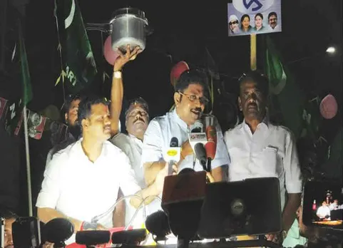டிடிவி தினகரனுக்கு சொந்தமானது குக்கர் சின்னம்!