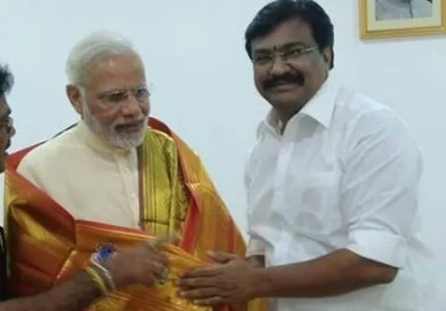 Sourashtra Madhya Sabha, AIADMK MLA Meets PM Narendra Modi