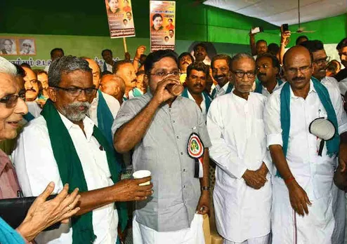TTV Dhinakaran Fasting for Cauvery Management Board, AMMK, Thanjavur