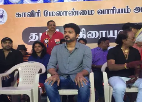 தமிழ் திரையுலகினரின் போராட்டம் நிறைவு: 'ராணுவமே வந்தாலும் அஞ்சமாட்டோம்!' - சத்யராஜ் ஆவேசம்!