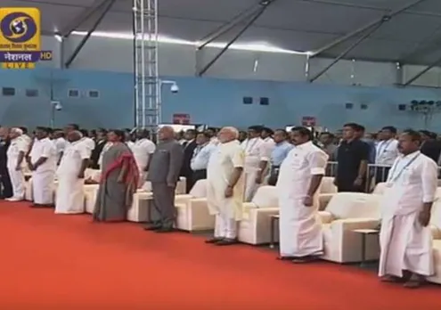 Narendra Modi, Black Flag Protest, Mamallapuram, Thiruvidanthai Defence Expo