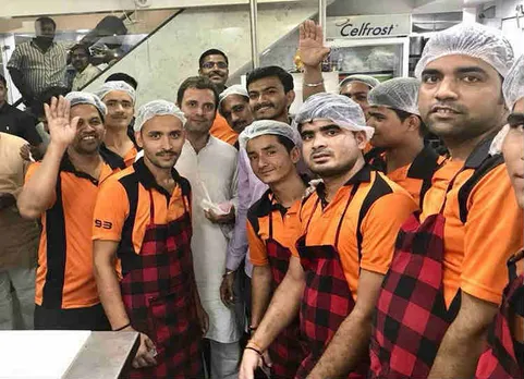 பகலில் பிரச்சாரம்; மாலையில் ஐஸ் கிரீம் விளம்பரம்! ராகுல் காந்தியின் ட்வீட் சேட்டைகள்!!!