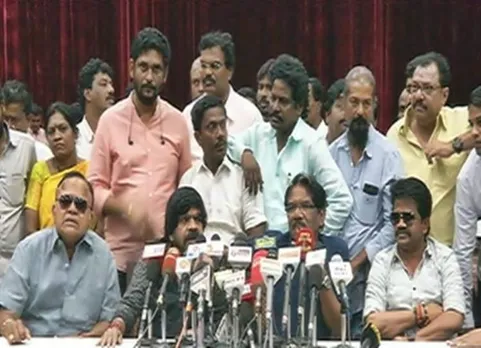 லைக்கா நிறுவனம் தான் 'தமிழ் ராக்கர்ஸ்'; விஷாலுடன் ரகசிய டீலிங்! டி.ஆர், ராதாரவி சரமாரி கேள்வி